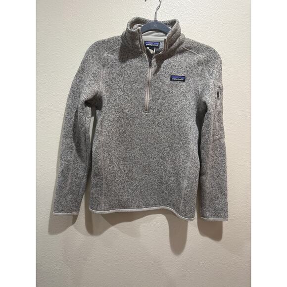 Patagonia Tops - Patagonia Women's Better Sweater 1/4-Zip cream size xs